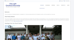 Desktop Screenshot of citylightchristianfellowship.com