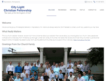 Tablet Screenshot of citylightchristianfellowship.com